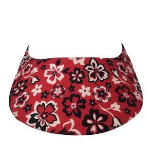 No Headache Sun Visor Hat Multicolor One Size Adjustable Lightweight Floral